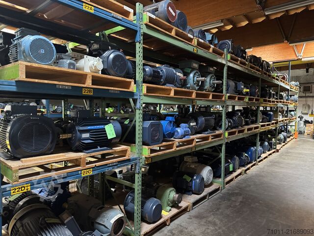 Large stock of motors Various AC & DC