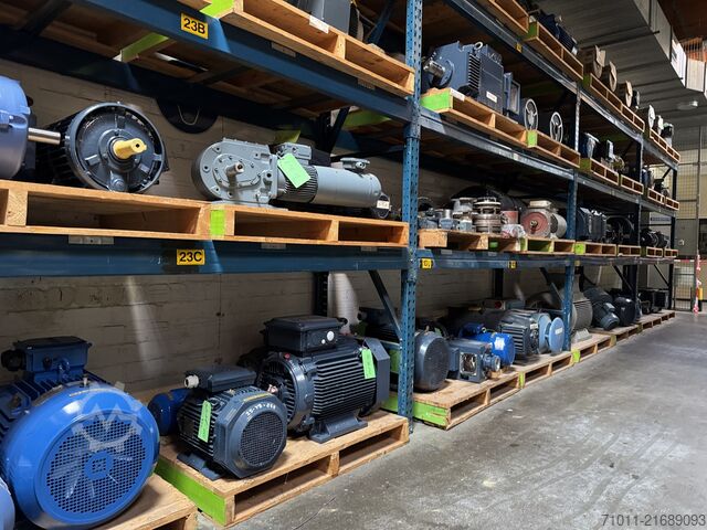 Large stock of motors Various AC & DC