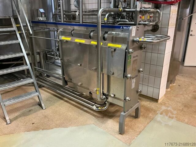 Used Tetra Pak four stage pasturizer Alfa C6-SR