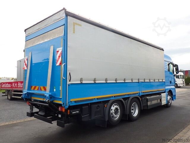 Φορτηγό με επίπεδη καρότσα MAN TGX 26.460 LL L-Fhs./Pritsche/LBW/Lenkachse/Ret.