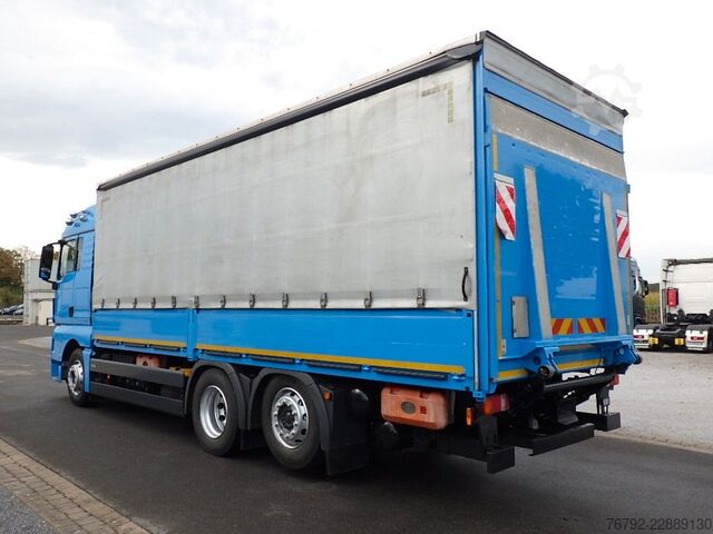 Φορτηγό με επίπεδη καρότσα MAN TGX 26.460 LL L-Fhs./Pritsche/LBW/Lenkachse/Ret.
