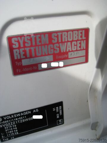 Vatrogasno vozilo VW Touran 2,0 TDI Einsatzfahrzeug Strobel *TÜV NEU*