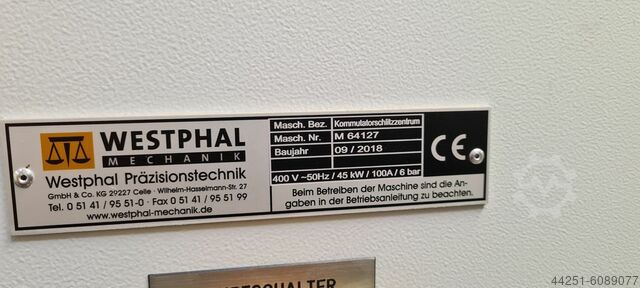 Kommutatorschlitzsäge Sägeautomat Westphal C7x