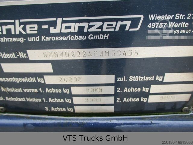 Pferdeanhänger MENKE-JANZEN 4.Stock Viehanhänger m.  Aggregat Hubdach Tränke