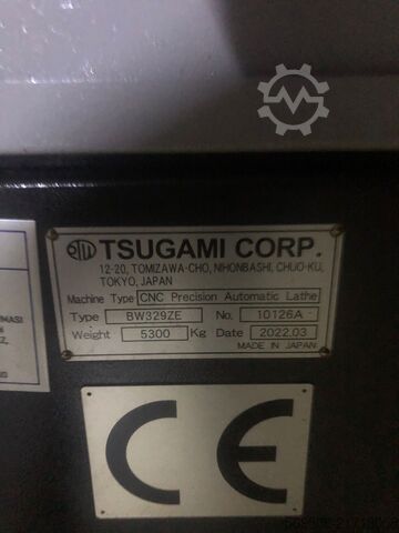 Automatski revolverski strug za šipke TSUGAMI BW329ZE