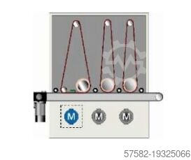 Lixadeira de cinta larga SCM SANDYA 16-S RRCS 1350