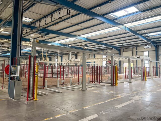 Linie completă de producție BATCH 1 IMA CUTTING,EDIGING,DRILLING LINE