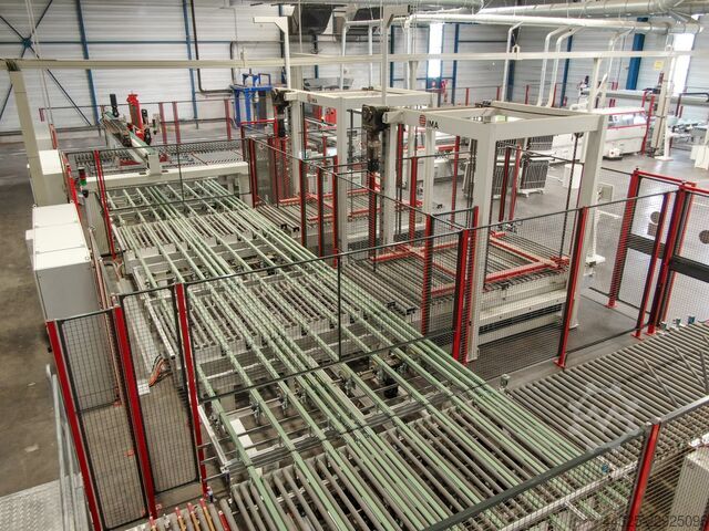 Linie completă de producție BATCH 1 IMA CUTTING,EDIGING,DRILLING LINE