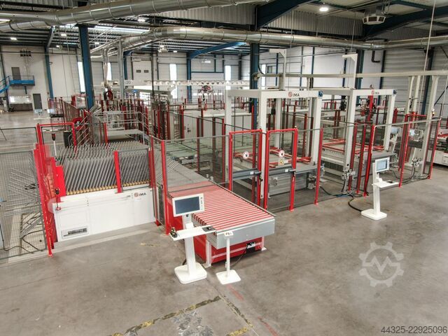 Linie completă de producție BATCH 1 IMA CUTTING,EDIGING,DRILLING LINE