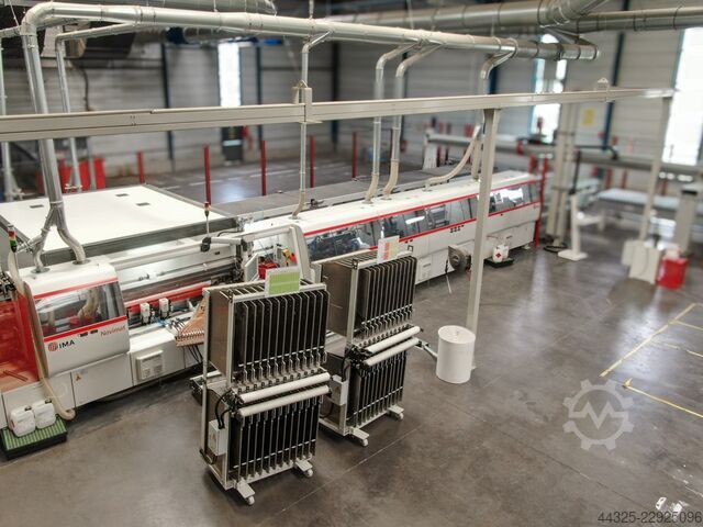 Linie completă de producție BATCH 1 IMA CUTTING,EDIGING,DRILLING LINE