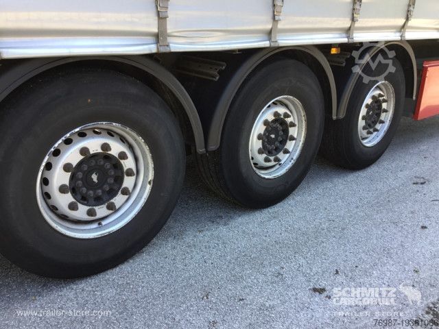 Semirremolque abierto con toldo Schmitz Cargobull Curtainsider Standard Faltwandtür rechts