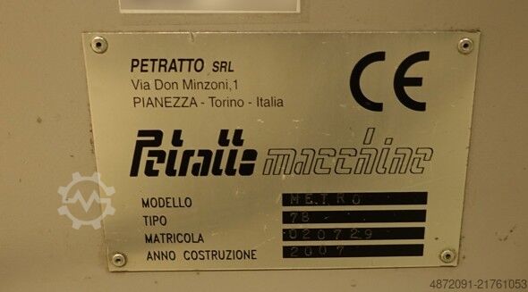 Φακελωτική/κολλητική μηχανή Petratto METRO SD 78