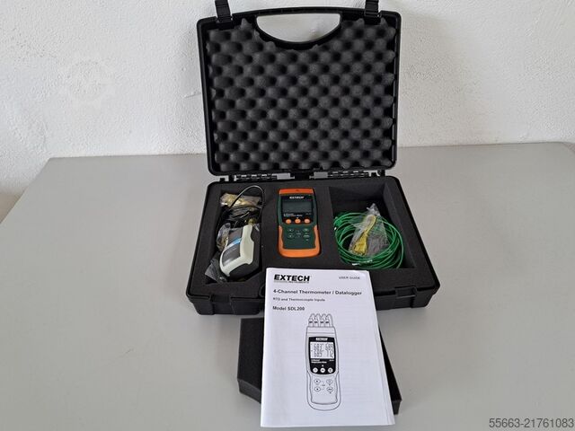 Termometro a 4 canali Extech SDL200