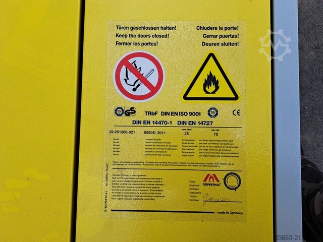 Szafa bezpieczeństwa nr 03 Düperthal Typ 90