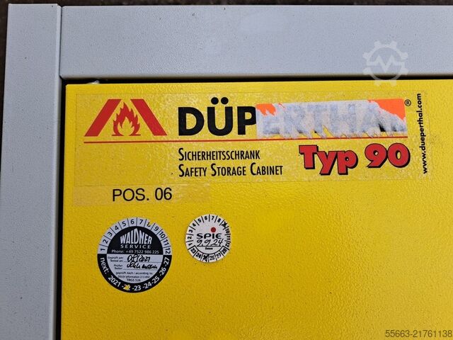 Szafa bezpieczeństwa nr 03 Düperthal Typ 90