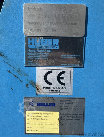 Dekanter Huber RoD 1500