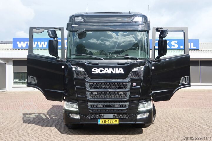Furgon transport auto Scania R500 Oprijvrachtwagen 6x2 Black_Line Stuur_Lift_AS