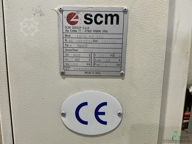 Mașini de șlefuit cu bandă lată SCM Sandya 10S, 1999 SCM Sandya 10S