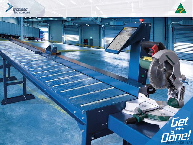 Testere ölçüm durağı, 3 m ProfiFeed Technologies ProfiStop Lazer (Optimiser Software)