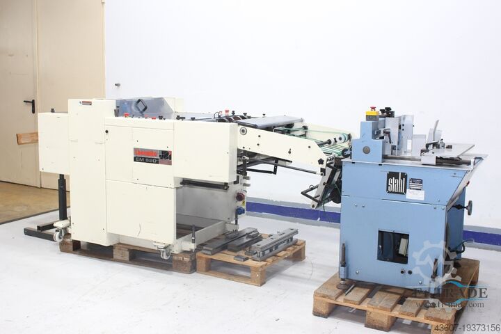 Automatic Signature Punching Machine / Automatische Stanzmaschine JAMES BURN Lhermite EM 520