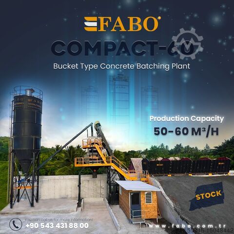 FABO Concrete Mixing Plant COMPACT-60