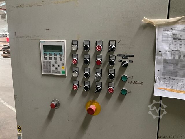 Band saw with feeding table HEMA UH900