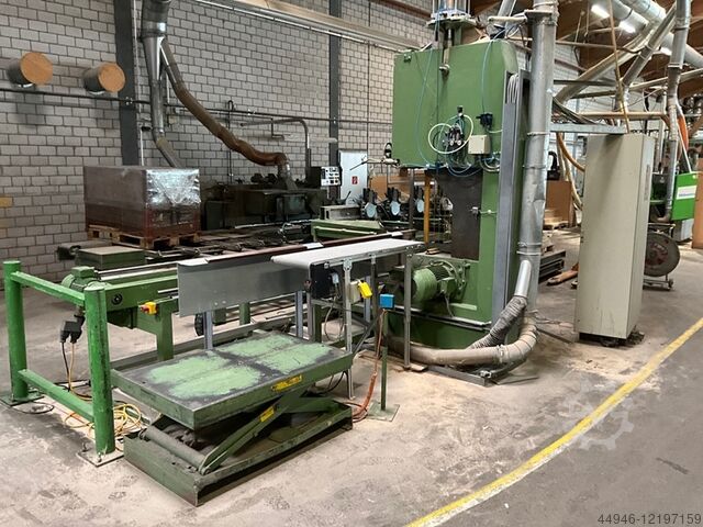 Band saw with feeding table HEMA UH900