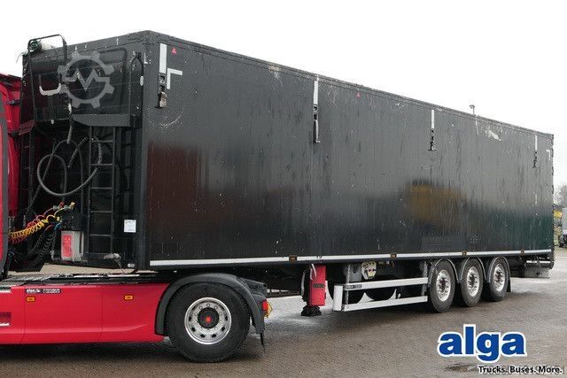 Walking floor semitrailer LEGRAS SBS 2220, 92m³, 8mm Boden, SAF, Alu-Felgen