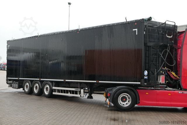 Walking floor semitrailer LEGRAS SBS 2220, 92m³, 8mm Boden, SAF, Alu-Felgen