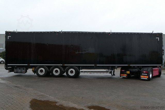 Walking floor semitrailer LEGRAS SBS 2220, 92m³, 8mm Boden, SAF, Alu-Felgen