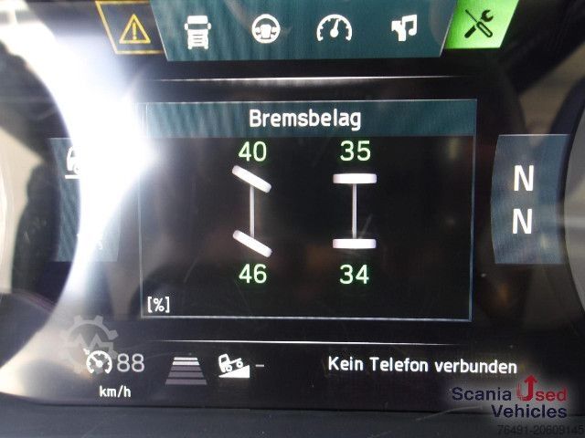 Standaard trekker Scania S 580 A4x2NB / V8 / Leder / Fullair / LED