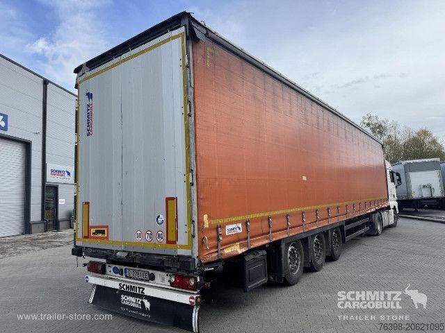 Open oplegger met zeil Schmitz Cargobull Curtainsider Mega