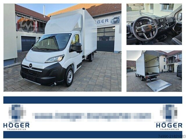 Dodávka Opel Movano 180 PS Koffer GFK LBW 2,38 Höhe sofort
