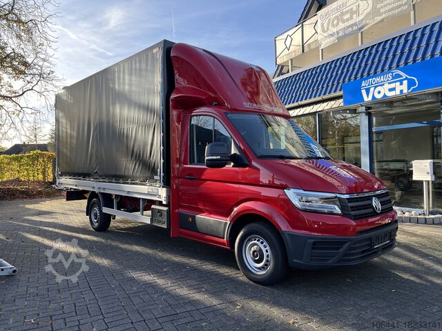 Transporter sa flatbed & tarpaulin VW Crafter Pritsche Plane Portaltüren