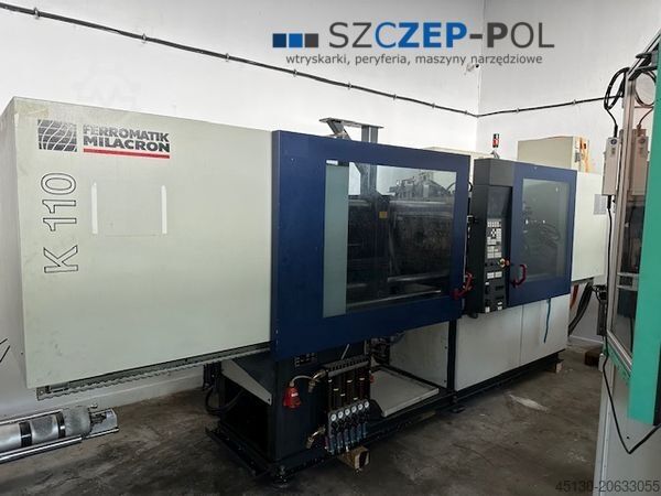 Μηχανή χύτευσης με έγχυση FERROMATIK MILACRON K110D-S/2F
