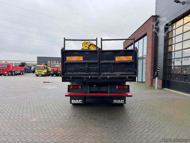 Kipper met kraan DAF CF 75.310 4x2 Kipper / Atlas 190.2E - A5 + Fly ...