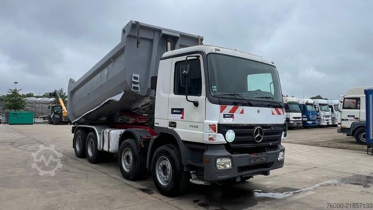 Ribaltabile Mercedes-Benz Actros 4148 (3 PEDALES / 8X4 / LAMES / BIG AXLE...