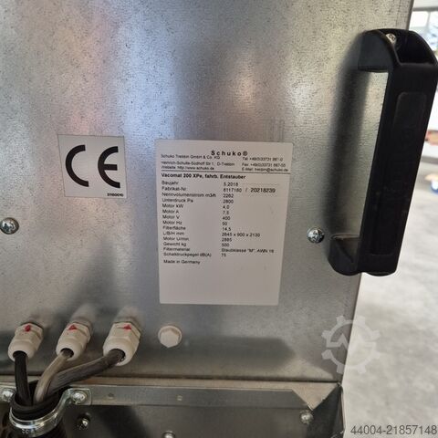 Impianto di aspirazione mobile Schuko Vakomat 200 XPe