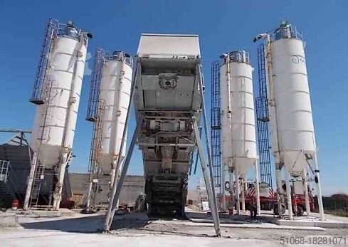 κινητή μονάδα ανάμιξης σκυροδέματος SBM SMM 100