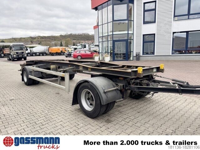 Afzetcontainer-aanhangwagen Hüffermann HSA 18.65 Schlittenabroller