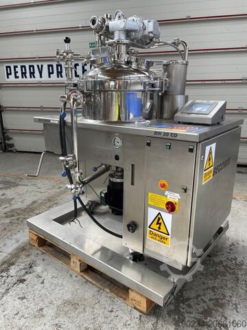 25 liter Becomix Model RW30CD roestvrijstalen procesvat BECOMIX RW30CD