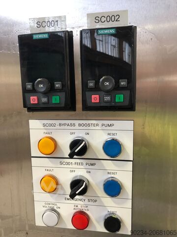 105 GPH @ 11600 APV/SPX Flow Model R15-18.56 roestvrijstalen homogenisator APV R15-18.56