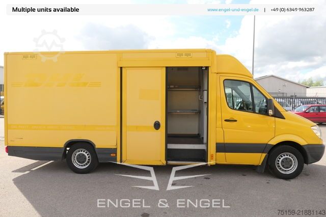 Κλειστό βαν mercedes-benz SPRINTER 310 CDI MAXI EURO-5 KOFFER REGALE KAMERA DURCHGANG
