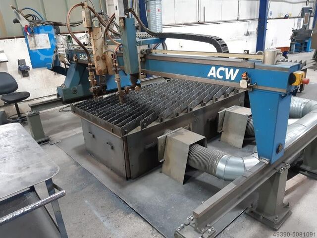 CNC vlamsnijsysteem, vlamsnijmachine, vlamsnijmachine BACH ACW 2500