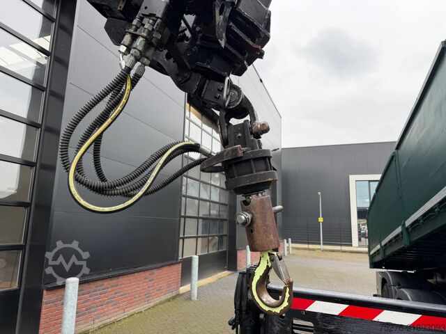 Tippbil med kran MAN TGS 26.360 6x2 Kipper/Hiab 188-4 Euro 6