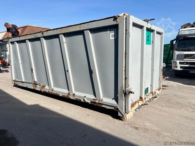 Contenedor de volteo  CONTAINER SCARRABILE USATO CON COPERCHIO