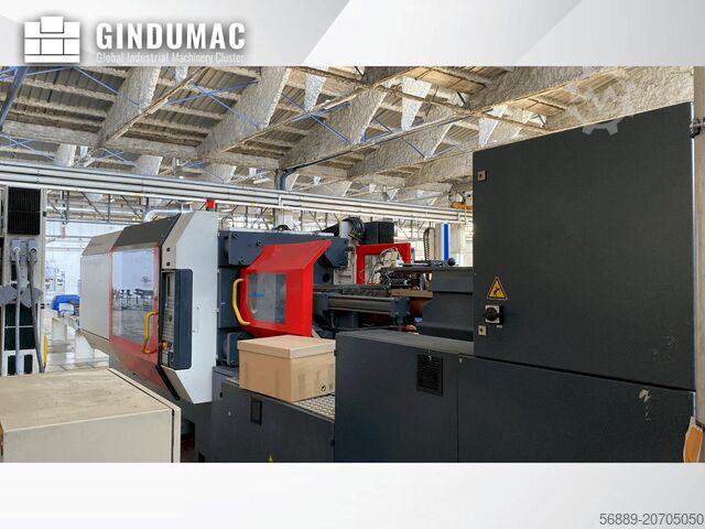 Máquina de moldagem por injeção hidráulica DEMAG Ergotech System 420-1450