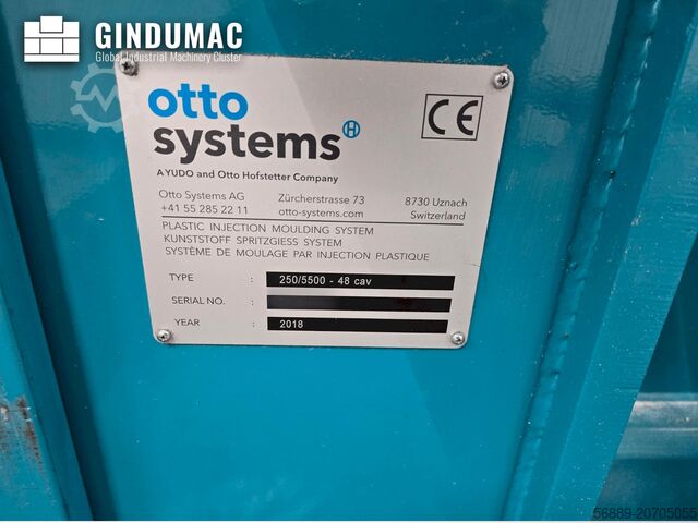 Elektrische spuitgietmachine Otto Systems eKW 250/5500 PET