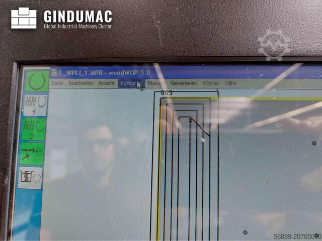 Centrum zpracování CNC HOMAG OPTIMAT BAZ222/60/K