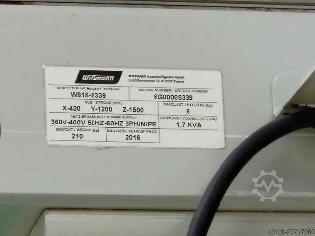 Lineaire robot WITTMANN W818-8339